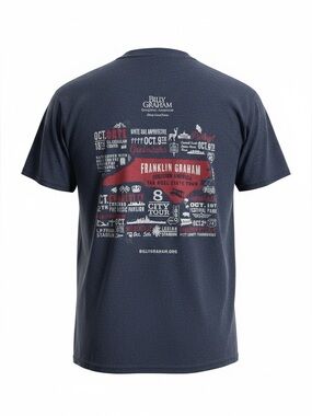 Christian Franklin Graham T-shirt medium North Carolina faith